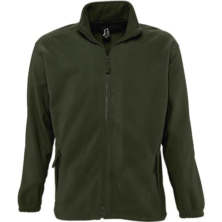 SOLS Heren North Full Zip Outdoor Fleece Jacket (Leger)