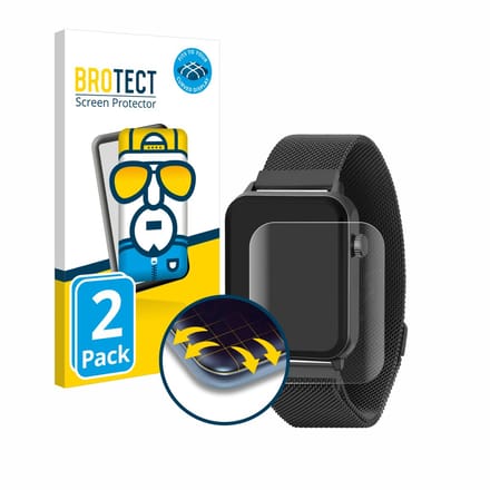 BROTECT - Screenprotector voor Reflex Active Series 30 AMOLED - Folie Beschermfolie transparant volledig dekking - 2 Stuks