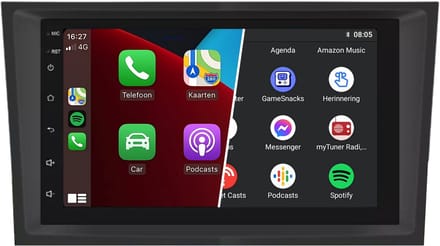 Autoradio voor Opel Astra | Corsa | Zafira | 2000 t/m 2013 | Android 13 | Draadloos Apple Carplay & Android Auto | 2GB + 32GB | 4-Core processor | Denago | 2025 model | 2000 t/m 2007 2008 2009 2010 2011 2012 2013 | Bluetooth & Wifi