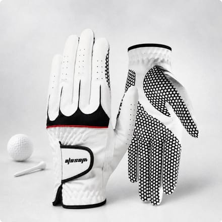 Linkshandige Golfhandschoen Antislip Linkerhand Golfhandschoen Atletische Uitrusting Gestructureerde Grip Geperforeerd Voor Sportgebruik Oefenen