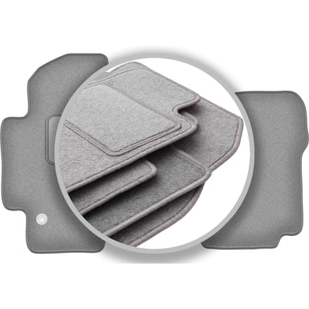 Automatten asgrijs voor: Nissan NV200 bestelwagen (2009-)