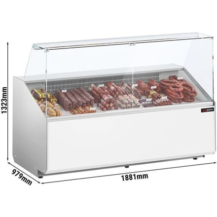 GGM Gastro Kühltheke - 1900mm - Frontblende Weiß