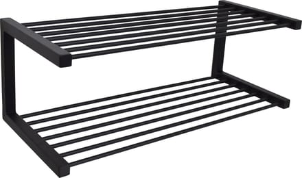 LOFT42 Hall wand schoenenrek - Metaal - Zwart