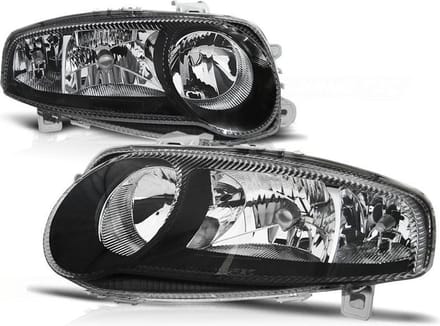 Koplampen ALFA ROMEO 147 01 01-12 04 ZWART