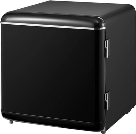 SAVI® Mini vriezer - Diepvries - 33L - [Energieklasse E] - Zwart - 45cm x 48cm x 51cm