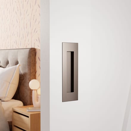 Schuifdeurkom - Mocca blend - RVS - GPF - GPF0715.A3C Mocca blend 150x50 mm