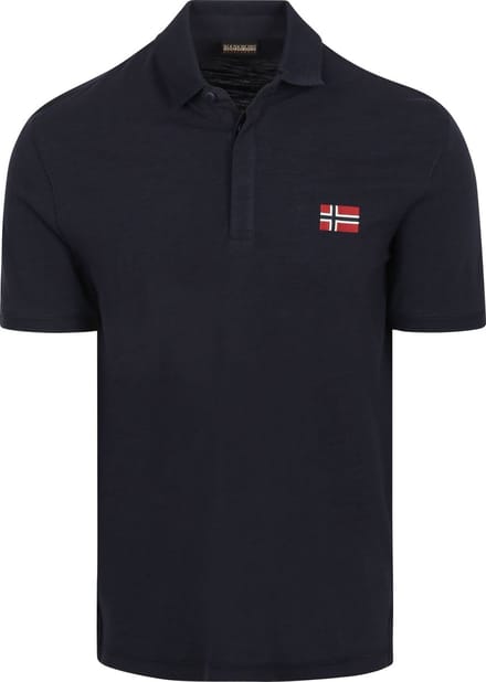 Napapijri Ebea Polo Donkerblauw (navy) - Maat L - Heren