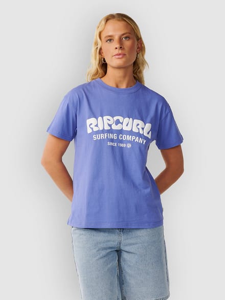 Rip Curl Surf Puff Party Pack Relaxed T-Shirt blauw