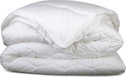Snoozing Graz - Synthetisch - 4-seizoenen dekbed - Eenpersoons - 140x220 cm - Wit