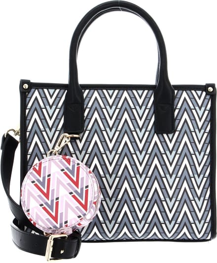 VALENTINO Schoudertas Handtas Tonic Tote Nero / Multicolor Veelkleurig