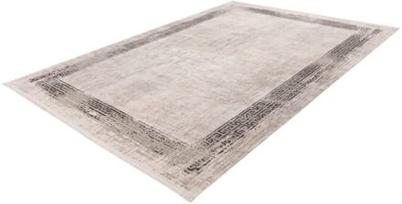 Batucci Vloerkleed - Modern Tapijt - 3D Effect - Zilver - Luxe Design - Hoogwaardige Materialen