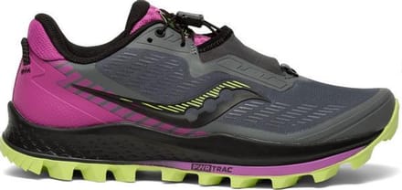 Saucony Peregrine 11 ST Dames - grijs/roze - maat 39