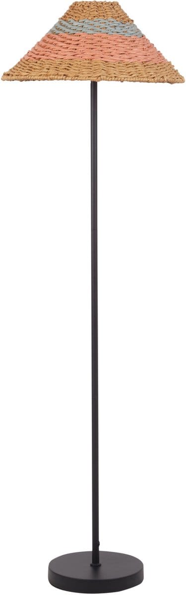 KYOGA - Staande lamp - Zwart/Beige - Papier