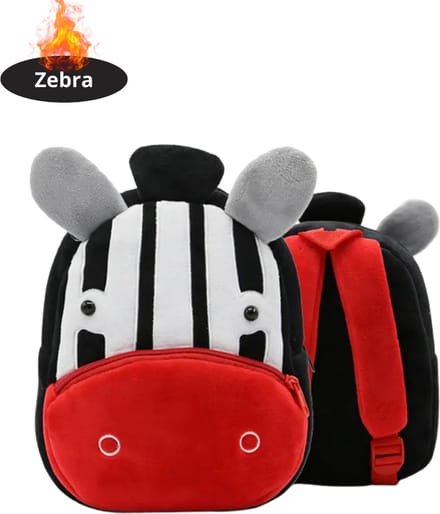 Livano Kinder Rugzak - Jongen - Meisje - Schooltas - Backpack - Zebra
