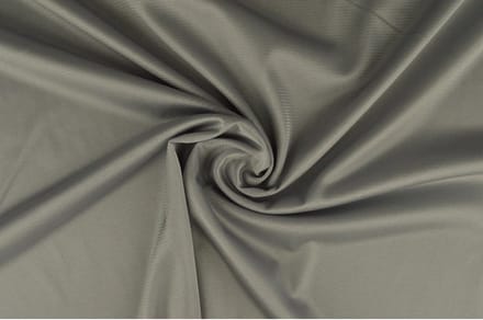 Tricot voering - 1 meter - Zilvergrijs - Per meter - Charmeuse stretch voering - 160cm breed