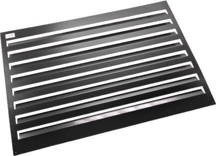Evolar Achterplaat voor Airco Omkasting Zwart Medium