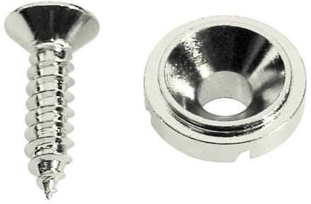 Boston SH-3-N Snarenhouder met Schroef - 10mm Diameter, Nikkel