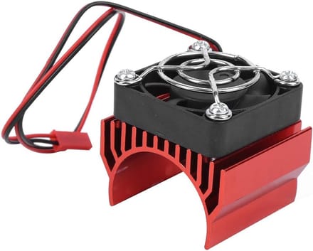 RC Auto Motor Koellichaam met Ventilator 36mm Koeling voor 1/10 Schaal Motoren