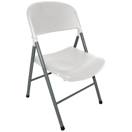 Bolero Opklapbare Stoelen Wit ( Set van 2 )