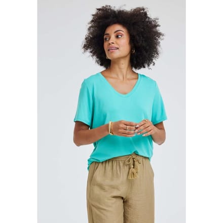 DIDI Dames T-shirt Daily Pool green maat 48