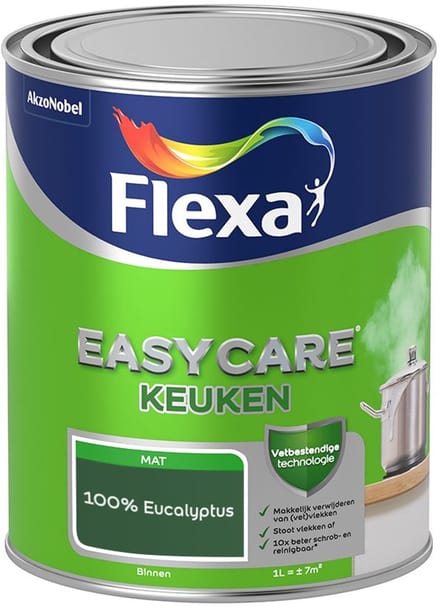 Flexa - Easycare Keuken - 100% Eucalyptus - Mengverf - 1 L