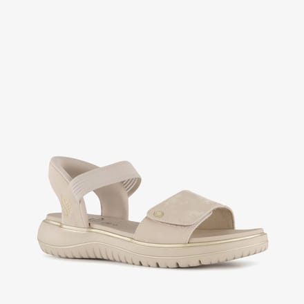 Jana dames sandalen met H leest beige - Maat 40