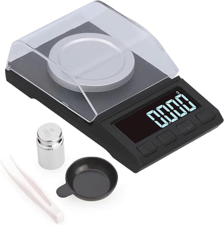 Digitale Milligramweegschaal tot 100 g - Hoge Precisie Weegschaal met Accessoires