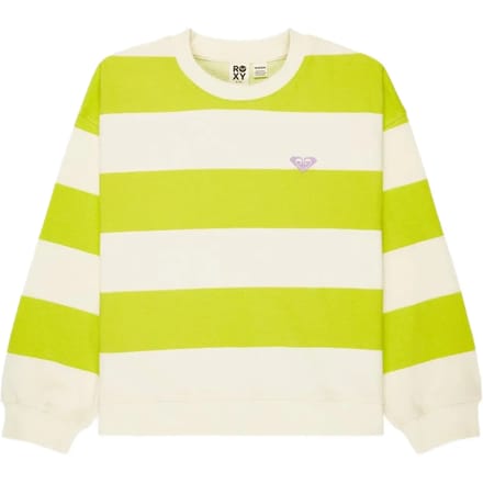 Roxy Little Things Sweatshirt Groen,Geel 16 Years Meisje