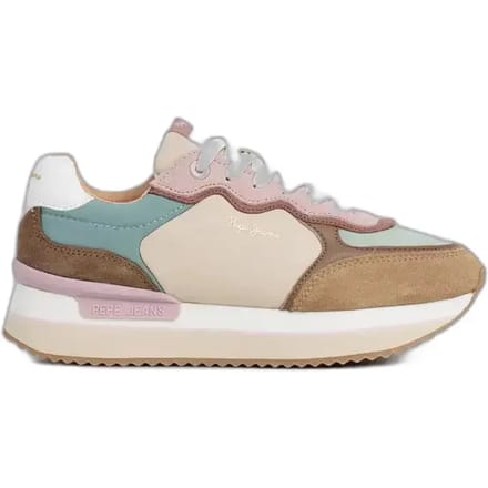 Pepe Jeans Rusper Combi Schoenen Beige EU 39 Vrouw
