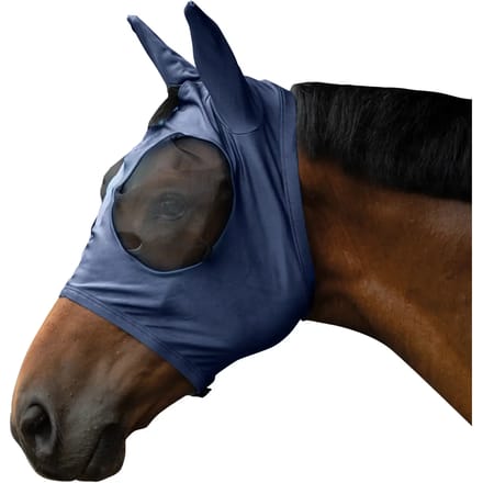 Elastisch paardenvliegenmasker HKM