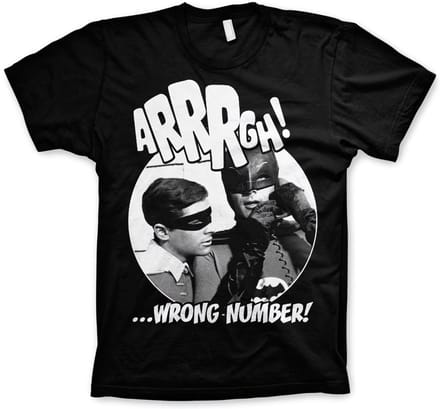 Batman Arrrgh Wrong Number Big Tall T-shirt WB-1-BAT026-H45-15