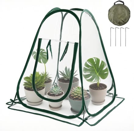 Overwinteringstent Planten - Pop-up Kas - Bescherming Tegen Vorst - Scheur- en Waterdicht PVC