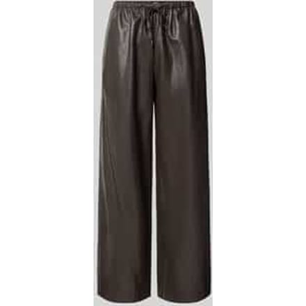 Ony Onmini Faux Eather Pants Raven | Bruin | Maat: L
