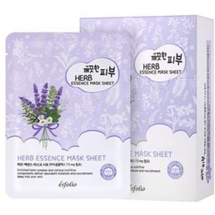 esfolio - Herb Essence Mask Sheet Set 25ml x 10pcs
