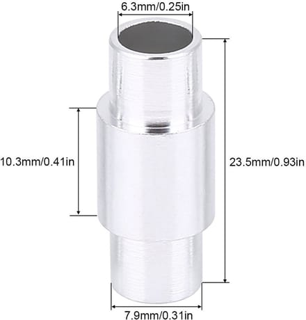 10 Stuks Opslagruimtes voor Inline Skates, Geschikt voor 8 mm Lagers en 6 mm Assen