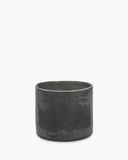 Serax Vincent Van Duysen Vaso bloempot D22cm H19cm anthracite