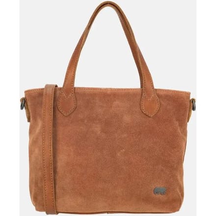 Bear Design Wietske Suede Leren Handtas - Cognac