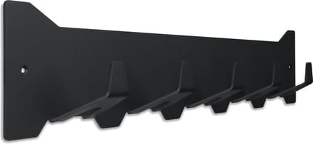 Gorillz Triangle Five Wandkapstok – Stijlvol en Praktisch Industrieel Design - Zwart