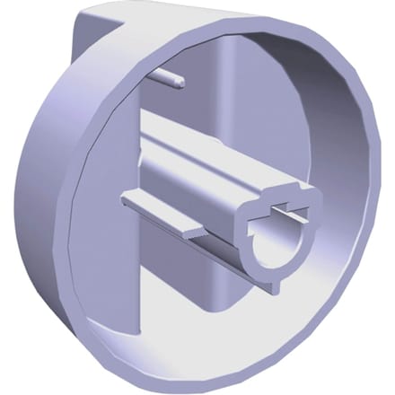 AEG knop, inox, 140183926017