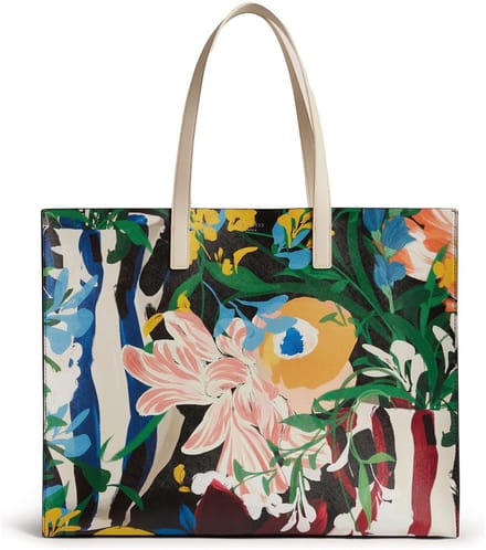 Ted Baker shopper Bouicon Floral Bouquet Printed Extra Large Icon Bag Multicol veelkleurig