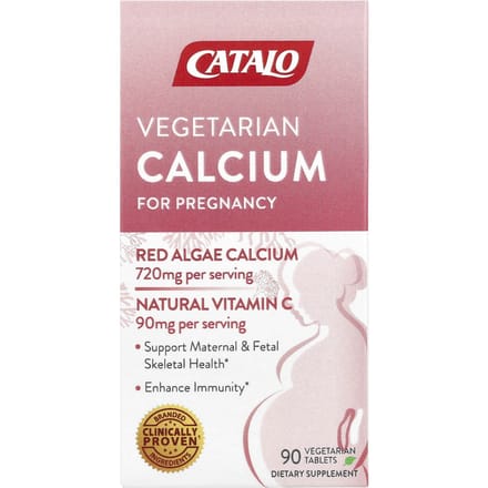 CATALO, calcium végétal pour la grossesse, 90 comprimés végétariens