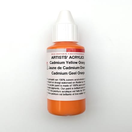 Acrylverf Ara 100ml - Cadmium Geel Oranje - D142