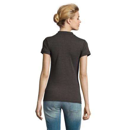 SOLS Dames/Dames Perfect Melange Poloshirt (Houtskoolmelange)