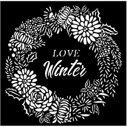 Sjabloon "Love Winter"