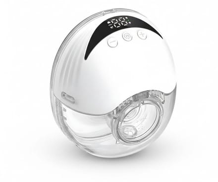 DnA® Borstkolf - Handsfree Borstkolf - Elektrische Borstkolf - Handkolf - Draadloze Borstkolf - Wit - 18cm x 14cm x 8cm