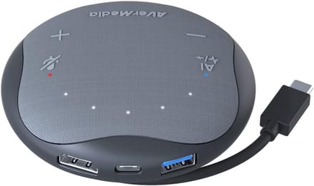 Draagbare USB Speakerphone voor Vergaderingen en Thuiswerken