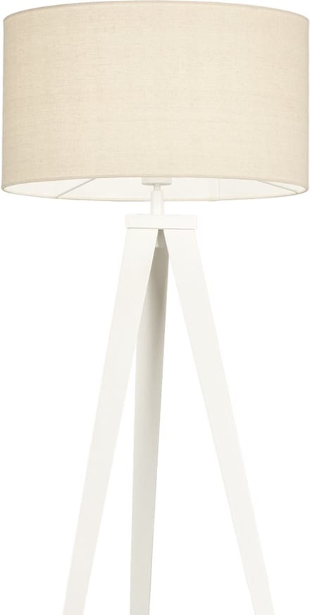 Lumidora Vloerlamp 31392 - ANTIQUA - E27 - Wit - Beige - Zand - Metaal - ⌀ 51 cm