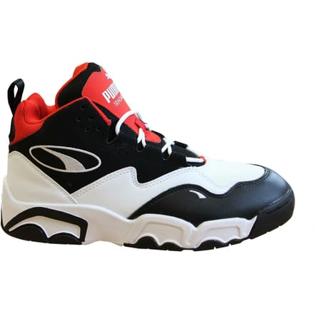 Puma Trinomic Source Mid Wit Zwart Rood Lace Up Herentrainers 369829 03