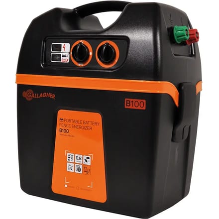 Gallagher B100 Batterij-apparaat (9/12V) - Voor mobiele afrasteringen