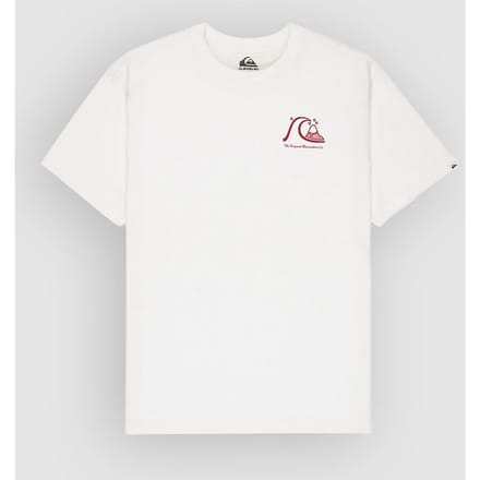 Quiksilver Evo Original Bs T-shirt Met Korte Mouwen Wit 2XL Man